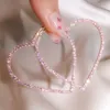 2021 alla hjärtans present mode kvinnor smycken guld färg vit blå rosa cz ihåliga hjärtformade bågeörhänge drop ship