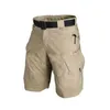 Hommes Urban Military Cargo Shorts Coton Outdoor Camo Short Pants HSJ88 Y200403