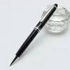 Ballpenn Pen 163 Fontän Pen Roller Pennor / Ballpoint Pen firal Lasered på Rhodium-Coated Au Office School Write Pen.