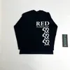 남성용 후드 즈 FLA 독립 Playboi Carti Wle Sacksid Red Slogan Limited 긴 소매 스웨터 T 셔츠 남성과 여성 79