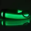 USB 충전 가능한 애완 동물 용품 LED 개 칼라 나일론 안전 조명 플래싱 글로우 칼라