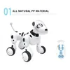 Inteligente RC Robot Dog Brinquedo Inteligente Eletrônico Animais de Estimação Cachorro Kids Brinquedo Bonito Animais RC Rac inteligente Robô Presente Crianças Aniversário Presente LJ201105