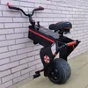 Elektrikli Scooter 60V 800W Tek Tekerlek Motosiklet Kendi Kendine Dengeleme Scooterları Koltuk Taşınabilir Elektrikle 10 inç Gençlik için Bir Boyutucu Bir