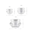 15g Diamond Style Pot Acrylic Cosmetic Tom Jar Eyeshadow Makeup Face Cream Lip Balm Container Bottle Prov Packaging