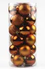 4 cm decoração do teto Galvanoplastia Xmas Natal bola de plástico bolas Xmas decoração da árvore de bola Matte fosco e brilhante Balls T9I00699