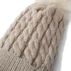 Cappello caldo per bambini Bambini Berretti lavorati a maglia creativi Bambini Pompon Balls Beanie Skullies per ragazzi e ragazze TD468