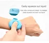 5Colors Silicone Sanitizer Armbands Hand Sanitizer Armband Dispenser Användbar Sanitizering Dispenser Travel With 20ml Squeeze Bottle