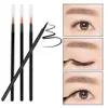 Tek Kullanımlık Eyeliner Fırçalar Bireysel Aplikatör Süperfine Fiber Çubuk Göz Asteri Sıvı Değnek Göz Asteri Profesyonel Fırça 50 adet / takım