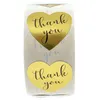 Round shape 1 Inch Thank you Theme Adhesive Stickers For DIY Gift Baking Package Seal Labels Envelope Stationery Decoration 500pcs