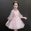 Vestito da principessa per bambini vestito da compleanno piccolo ospite costumi per pianoforte ragazze di fiori vestono fleabane amaro filato fleabane amaro