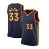 Stephen Curry 30 maglie da basket Klay Thompson 11 James Wiseman 33 2022 2023 maglia da uomo della gioventù