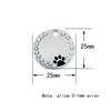 Targhetta identificativa per cani anti-smarrimento Cani personalizzati Targhette con nome Collari Collane Accessori per targhette per animali domestici incisi EEF3927