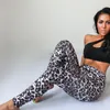 Mode Sexy Leopard Gym Fitness Leggings Frauen Sport Hohe Taille Workout Leggins Push-up Gedruckt Hosen Stretchy Booty Jogging 201202