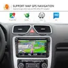 2din Car Radio Android 8.1 För VW / Volkswagen / Golf / Polo / Passat / B7 / B6 / SEAT / LEON / SKODA 8 "tum 2 DIN GPS WiFi SD Auto Stereo