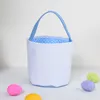 Puste koszyk wielkanocny Dzieciak DIY Easters Egg Egg Party Candy Tote Torby