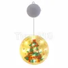 2020 luces de Navidad Adorno de árbol Luces de Navidad de madera LED Cadena Colgante Colgante Adornos de Navidad personalizados T2I51596