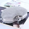 Bag Totes Designer Handbag Crossbody Bags Female Shopper Fashion Rhinestone Apple Shape Chain Clutch Party Evening 1222