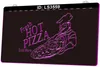 LS3559 Fresh Pizza Gravure 3D LED Light Sign Vente en gros au détail