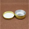 30g aluminium cosmétique pot rechargeable huile pour les lèvres Batom crème pour les yeux cire petite boîte vide bouchon à vis Lotion bouteilles livraison gratuite