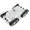 Szdoit ts400 grande metallo 4wd robot canotta kit telaio tracciato crawler shock che assorbente istruzione robotica carico pesante fai -da -te per Arduino 27250375