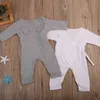 3d Baby Pyjamas Neugeborene Rompers Langarm Unterwäsche Baumwollpyjamas Jungen Mädchen Herbst Rompers Infant Boy's Clothes G1221