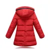 Printemps Automne Hiver Veste pour Filles Vêtements Coton Rembourré À Capuchon Enfants Manteau Enfants Vêtements Fille Parkas Enfant Veste Manteaux LJ201017