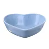 Heart-shaped Kitchen Food Sauce Dish Sauce Seasoned Mustard Wheatgrass Bowl Sauce Saucer Small Vinegar Taste Board Snack Plate LX4601