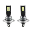 Phare antibrouillard de voiture 3030 12LED H7 DC12V-24V 24W LED phare diurne 6000K H1 H3 H4 9005 9006 ampoule