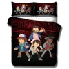 3D Stranger Things Cosedning Set Duvet Covers Cuschio Film di fantascienza Film Shet Bandied Sheet Linenno Sheet 2012108647897