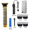 T9 Hair Cliper Clippermer for Men Reclable Shaver Beard Barber Machine Cut 220216