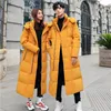 Heren Down Parkas Winter Jacket Men Lang dikke capuchon 90% witte eend jas vrouwen jassen paar modellen modellen mode kleding Abrigo hombre wpy191