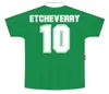 ボリビア 1994 サッカーユニフォームレトロバージョンスポーツクラブ do ETCHEVERREY 10 94 半袖ユニフォームヴィンテージキットサッカー Shir