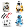 Football Robots Smart USB Charging Remote Control Battle Soccer Robot Toy Singing And Dancing Simulation RC Intelligent Toys 201211