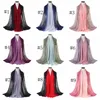 Donne Transition Patchwork Color Sciarpa Moda Chiffon Secuzzo di chiffon da donna Scialle di alta qualità Scialle spiaggia Sciarpe Stola Bandana Foulard YL234