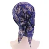 1pc Cappello per la perdita di capelli turbanti musulmani Hijab Cancer Head Scarf Chemio Pirate Cap Testewwear Bandana Stampato Cappelli elastici regolabili 5146564