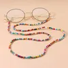 Perles colorées antiblées Lureen Lons pour masque pour les filles Lunettes non glissantes Chaînes Cordon de soleil