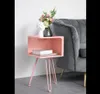 Tavolino da divano Makaron Mobili per soggiorno Tavoli angolari mobili in ferro mobili di lusso, semplici, moderni e creativi