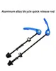 1 par cykel snabb frisättning QR Bolt nav spettspåne Axel Road Mountain Bike Replacement Cykling delar Fram 120mm bak 150mm
