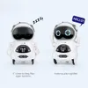 Mini Pocket RC Robot Talking Interactive Dialogue Voice Recognition Record Singing Dancing Telling Story Mini RC Robot Toys Gift LJ201105