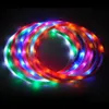 50pcs 8 kolorów 70 cm LED Flash Light Dog Training Obroź