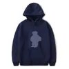 Moda-homens e mulheres designer outono e inverno urso logotipo imprimir algodão urso multicoloret hoodie, estilo de rua casual hoodie hip-hop