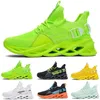 style152 39-46 fashion breathable Mens womens running shoes triple black white green shoe outdoor men women designer sneakers sport trainers oversize
