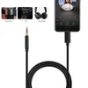 Typsnitt till 3,5 mm Kabel Typ C Jack Audio Extension Aux Cord för Xiaomi Samsung för bilhögtalare Headphone Connector