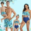 NASHAKAITE FAMÍLIA PRAIA PRAITO TROPICA TROPICAL FOLHA DE NATURA NATURA MATERIA E FILHA SWINSUIT Homens Men Boys Nating Trunks LJ201111