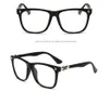 Hommes femmes mode lunettes sur cadre nom marque concepteur plaine lunettes optique-lunetterie myopie Oculos H399