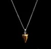 Natural Crystal Pendant Gemstone Jewelry Amethyst Aquamarine Necklace Diamond Gift Raw Stone Teacher Gifts Personliga smycken Jyutd