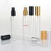Vente en gros 100 pièces / lot 15ML bouteille de parfum rechargeable en verre portable avec atomiseur en aluminium étui de parfum vide pour travelling