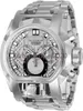 Invincible Watch Model25211 Reserve Bolt Zeus Men Men Swiss en acier inoxydable Double cadran 52 mm Men de quartz1258238