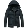 Nowy styl zimowy hot mody z kapturem Zimowy płaszcz Zimowy mężczyzna o grubości 20 stopni ciepła męska kurtka zimowa parka zniszczona streetwear T200117