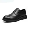 الرجال جديد رجل اللباس أحذية ريترو بولوك الأحذية اليدوية أكسفورد عرس كبير الحجم الحقيقي جلد الدانتيل متابعة الأحذية ذكر